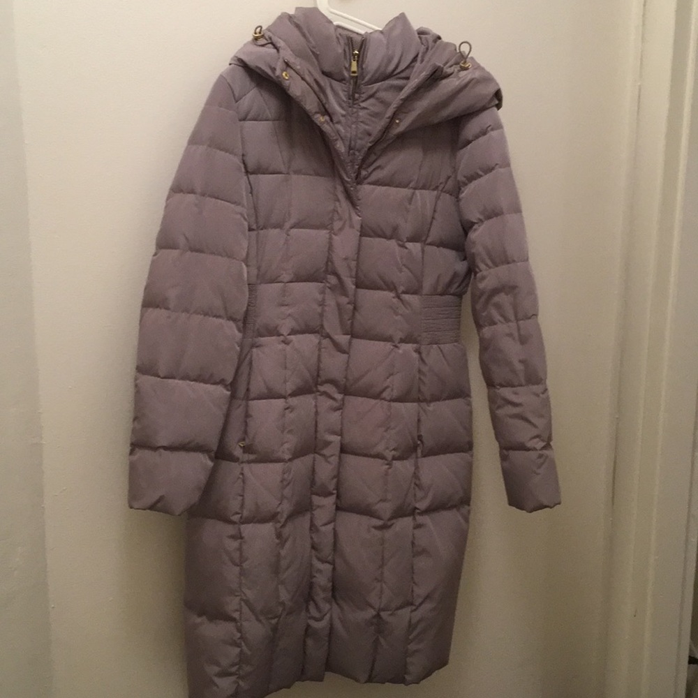 Cole Haan bib insert down winter coat